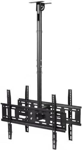 Soporte telescópico para TV de doble cara, para televisores de pantalla plana de 32 a 75 pulgadas (0.68)