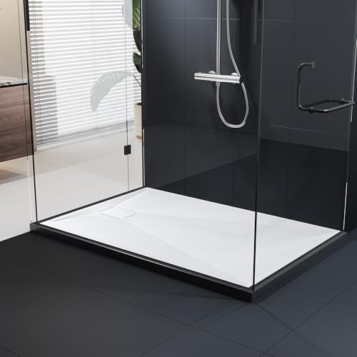 HOROW Acrylic Shower Tray 120 x 80 cm