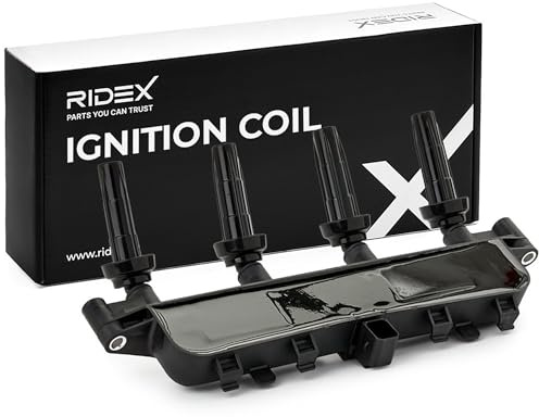 RIDEX 689C0091 Zündspule 12V Anschlussanzahl 4 Kompatibel mit PEUGEOT 206 Schrägheck 2A/C 597072 597074 5970A9
