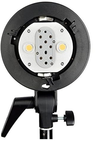 Godox AD-B2 Doppelröhren-Lichtkopf, S-Typ, Bowens-Halterung, Doppelkopf-Halterung zur Installation von 2 GODOX AD200 AD200Pro Taschenblitzen oder Flashpoint eVOLV 200 Speedlight zusammen, um 400 W