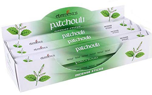 Something Different Elements Incense Stick 6 Pack Display Set Patchouli (One Size) (Multicolour)