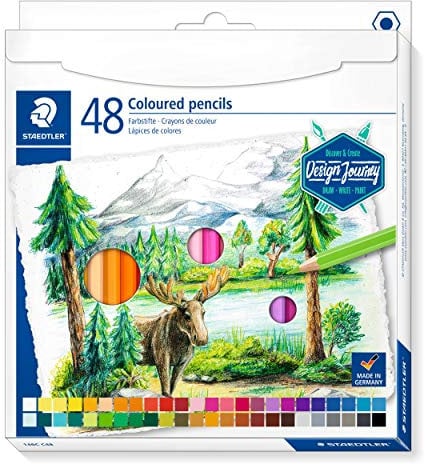 STAEDTLER-146C ST Lápiz de Color, Caja de cartón, Multicolor, 48 Unidad (Paquete de 1) (146C C48)