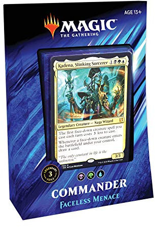 Magic The Gathering Commander - Baraja de Amenaza sin Rostro