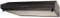 SIA STH50BL 50cm Black Slimline Visor Cooker Hood Kitchen Extractor Fan