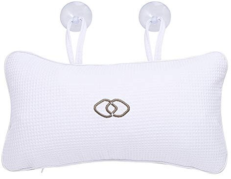Gaosaili Anti-slip Non-Slip Bathtub Pillow Bath Cushion Inflatable Bath Pillow with Suction Cups for Bathroom Home Spa Headrest