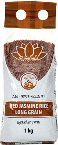 RICEFIELD Arroz Jazmín, Rojo 1 x 1 kg