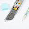Lot de 100 mines de porte-mines 0,5 mm/0,7 mm 2B pour crayon automatique, recharge scolaire, art, croquis, dessin, fournitures de traitement durable