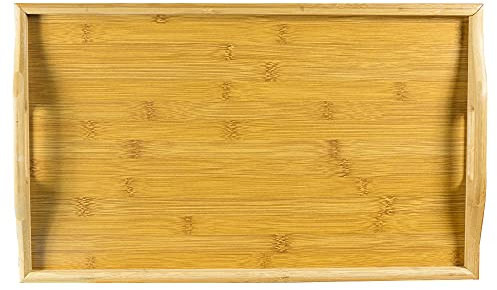Bandeja de Madera de bambú para Cama con Patas