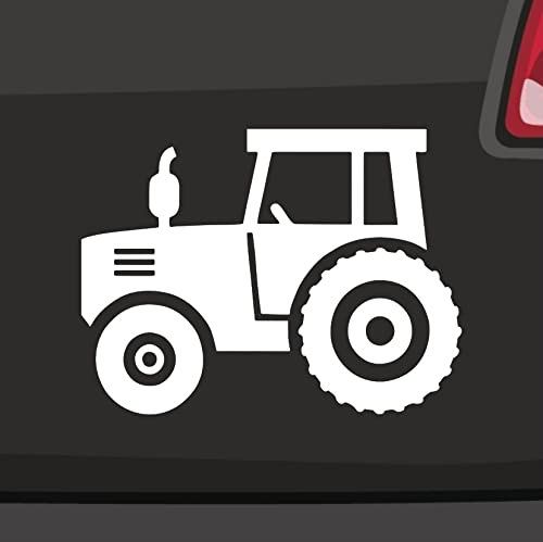 Traktor Aufkleber -6 Größen 21 Farben- Bulldogg Acker Landwirt Trekker Sticker