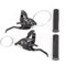 LGEGE 3 x 8 24 Gang Schalthebel mit Bremshebel, MTB Hebel Shifter Combo mit Ganganzeige, V-Brake Kabel für Mountainbike