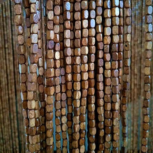 Beaded Door Curtain Bamboo 100x200cm, Beaded Bamboo Wooden Door Curtain Summer Blind Fly Curtain Screen, Decorative Privacy Screens for Home, Beaded Door Curtain Fly Screen for Patio Doors (Color : C
