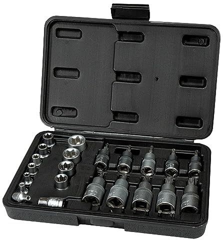 Rolson Star Socket and Bit Set (29 Pieces) 38642