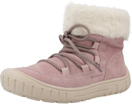 Geox Baby-Mädchen B OMAR Girl WPF A Ankle Boot, Old Rose, 24 EU