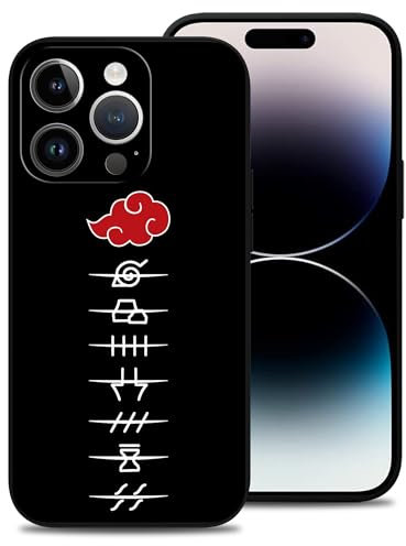 Vauiwiaie Anime Phone Case Design for iPhone 14 Pro Max Japanese Anime Phone Case Full Body Protective Anti-Scratch Shockproof Soft TPU Case Phone Cover for iPhone 14 Pro Max 6.7 inch