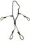 HuntEmUp Ultimate Camo Rope Call Lanyard – Duck Call Goose Call Lanyard – Duck Hunting Lanyard – Einzelseil 4 Schlaufen – geeignet für 3 oder 4 Anrufe, Grün , Einheitsgröße