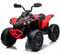 FINOOS Kinder-Elektroquad 24V, Can-am Renegade Kinder-Elektroauto 24V, LED-Leuchten, 24V, 4 x 200W-Motoren, Batterie: 24V 7Ah, weiche Eva-Räder (Rot)