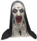 ANTROBIN The nun maske – Gruselige，halloween kostüm nonne, gruselige masken,Halloween Cosplay Horror Maske für erwachsene, Unisex, Latex-Maske