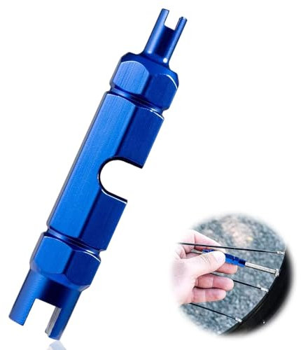 Devenirriche Valve Core Remover Tool, Tire Valve Remove Repair Tools Disassemble Tool Bicycle Valve Core Extractor Remover Removal Tool Replacement for MTB Road Bicycle Cycle
