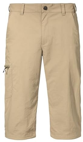 Schöffel Herren Pants Springdale1, vielseitige 3/4 Wanderhose mit elastischem Bund, Outdoor Hose mit separatem Gürtel