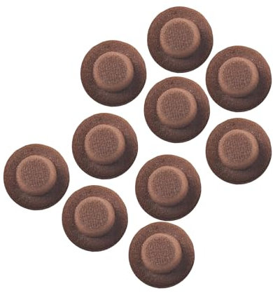 10 kleine Hüte zum Basteln, Haarspangen, handgefertigte Kits zum Basteln, Stirnbänder, Applikationen, Nähprojekte, Haarspangen, Haarnadeln