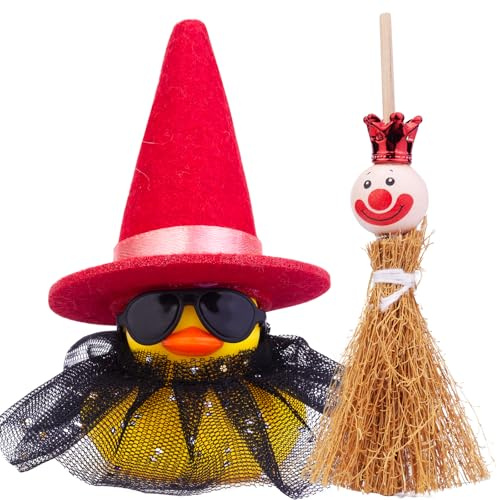 Mwmoeen Halloween lustige Auto Gummi Ente Dekoration