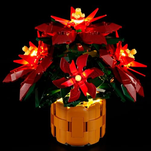 LIGHTAILING Jeu de Lumières pour Lego-10370 L’étoile de Noël - Modèle En Blocs De Construction - Ne Figurant Pas Sur Le Modèle