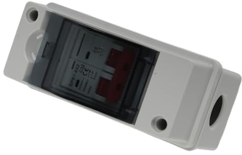 Photovoltaik-Trennschalter DC500V - IP65 Wasserdichter Miniatur-Sicherungskasten für Wohnmobile, geeignet für Solaranlagen und -installationen
