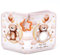 Baby, Erstes Fotoalbum Baby für 17 Format 11 x 16cm Süßer für Kleinkinder Weiches Tuch Baby-Bilderbuch für Kinder Babyparty Geschenke
