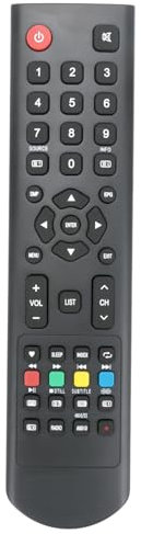 ALLIMITY Mandos a Distancia Compatible con PeaQ Kunft Blue TEKLIO Icarus TV TK32HSG7 TK24HG5 BL24G6HD BL40G6FHD-T2 K4117H32H K5131H32H K4157H28H PTV-32H-5024C IC-LED50-4K IC-A001