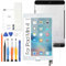 Arbilato Schermo di ricambio per iPad Mini 4 7.9 2015, schermo LCD touch screen digitizer pannello di montaggio completo in vetro con kit di riparazione per iPad Mini4 A1538 A1550 (bianco)