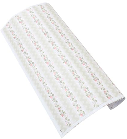 BRIGHTFUFU 1Sheet Mini House Wallpaper Stickers Adhesive Doll House for Decoration Peel and Stick Design Safe Material for Living and Bedroom Decor