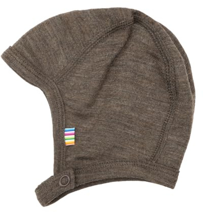 Joha Baby Jungen Mädchen Mütze Merino-Wolle/Seide, Größe:48, Farbe:braun