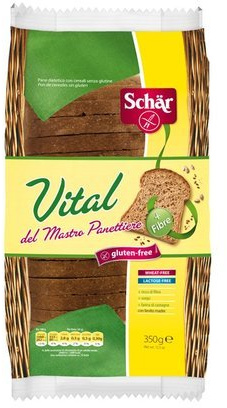 Schar Brot Vital Mastro Panettiere, glutenfrei, 3 Stück