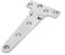 Scharnier Home Scharnier Tür Tor Scharnier T Typ 151 * 75 * 4,5 mm mit verdicktem Edelstahl für Tür Tor Zubehör