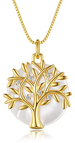 kanisee Collier Femme Argent 925 Bijoux Femme Cadeau Femme Maman Fete des Meres Saint-Valentin Noël Cadeau