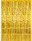 CHRORINE 6.5ft Gold Foil Fringe Tinsel Curtain Party Backdrop Curtain for Gold Party Princess Party New Year's Eve Party Christmas decorations 16th 30th 40th 50th Birthday Party Decorations
