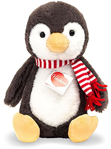 Teddy Hermann Herzekind 93935 Pinguin Pancho 23 cm, Kuscheltier