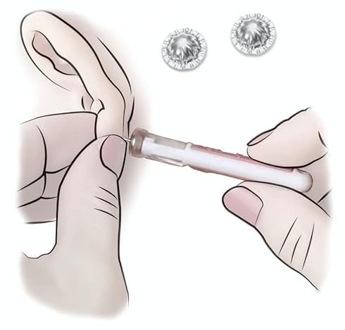Accesorio para colocar Pendientes Niña Tuerca Seguridad (2 uds) - Primera Puesta Pendientes Bebe Oro