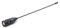 vhbw Antenne kompatibel mit Maas Funkgerät - 23 cm, BNC Stecker, Schwarz