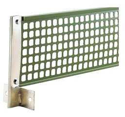 Sport-Thieme Tischtennis-Netzhalter | Zur Befestigung der Metall-Netz-Garnitur | Inkl. Schrauben | Outdoor | Metall | Silber | Für Indoor und Outdoor Nutzung