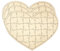 3 Pack Blank Wooden Heart Shaped Jigsaw Puzzle Unfinished Wooden Puzzle Board 12x16 Inch Heart Shaped Canvas for DIY