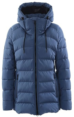 Fuchs Schmitt Damen Steppjacke mit Kapuze Jeansblau - 46