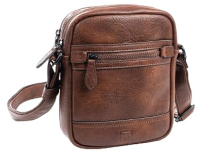 MATTIES Unisex Reportero Rustic Handtasche, braun