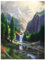 Zfseyuh 5D Diamond Painting Landschaft,30x40 cm Diamant Maler-Set Wald,Diamond Painting Natur für Wanddekor,Wohnzimmer,Schlafzimmer,Büro