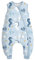 Yoofoss Baby Schlafsack Winter mit Füßen Baumwolle 2.5 TOG Warm Winterschlafsack mit Beinen Babyschlafsack Kinder Schlafstrampler 80 cm für Neugeborene Jungen Mädchen 18-36 Monate