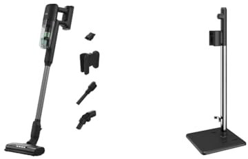 AEG Ultimate 7000 ÖKO AP71UB14AM Akku-Staubsauger & AZE164 Ladestation/extra kraftvoll/Ultraleicht 2,2 kg/bis zu 40 Min. Laufzeit / 5-Stufige Filtration/alle Böden/Automatik, Matte Black