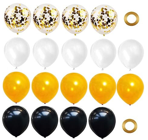 Cabilock 1 Satz 100 Stück Ballon Partydekorationen Hochzeitsdekoration Orangefarbene Verzierungen Orangefarbenes Dekor Geburtstagsfeier Dekoration Bogendekor Weißes Dekor Emulsion