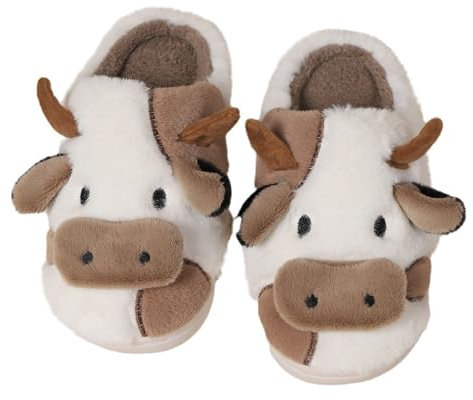 Generico Ciabatte Donna Invernali da Casa - Ciabatta Pelosa Cartone Ciabatte Scamosciate Ospiti Shoes Morbida Ciabatte Ortopediche Donna Comode Scarpe Peluche Coppia