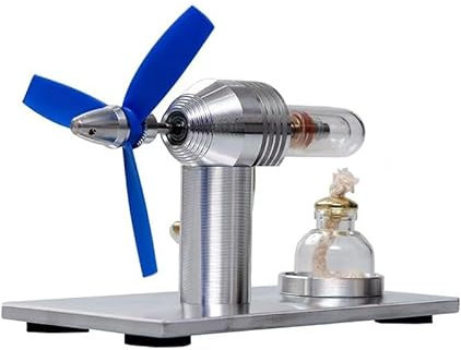 Stirling Engine Generator - DIY Dampfmaschine Modell für Physik Experimente und Wissenschaft Lernen