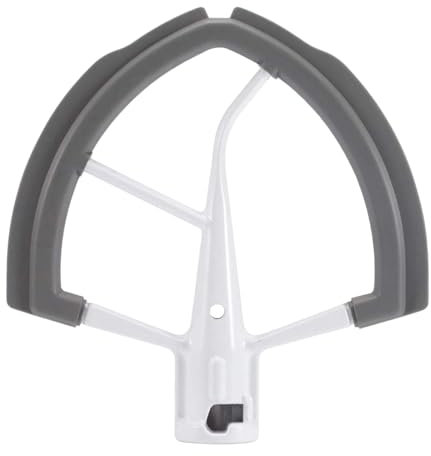 Tilting Vertical Mixer - Flexible Bowl Scraper | Mixer Paddle Scraper | Silicone Flex Edge 6 Quart Spatula Attachment | Versatile Stand Mixers Accessory for Pie Crust Cream Dough Butter Mixing